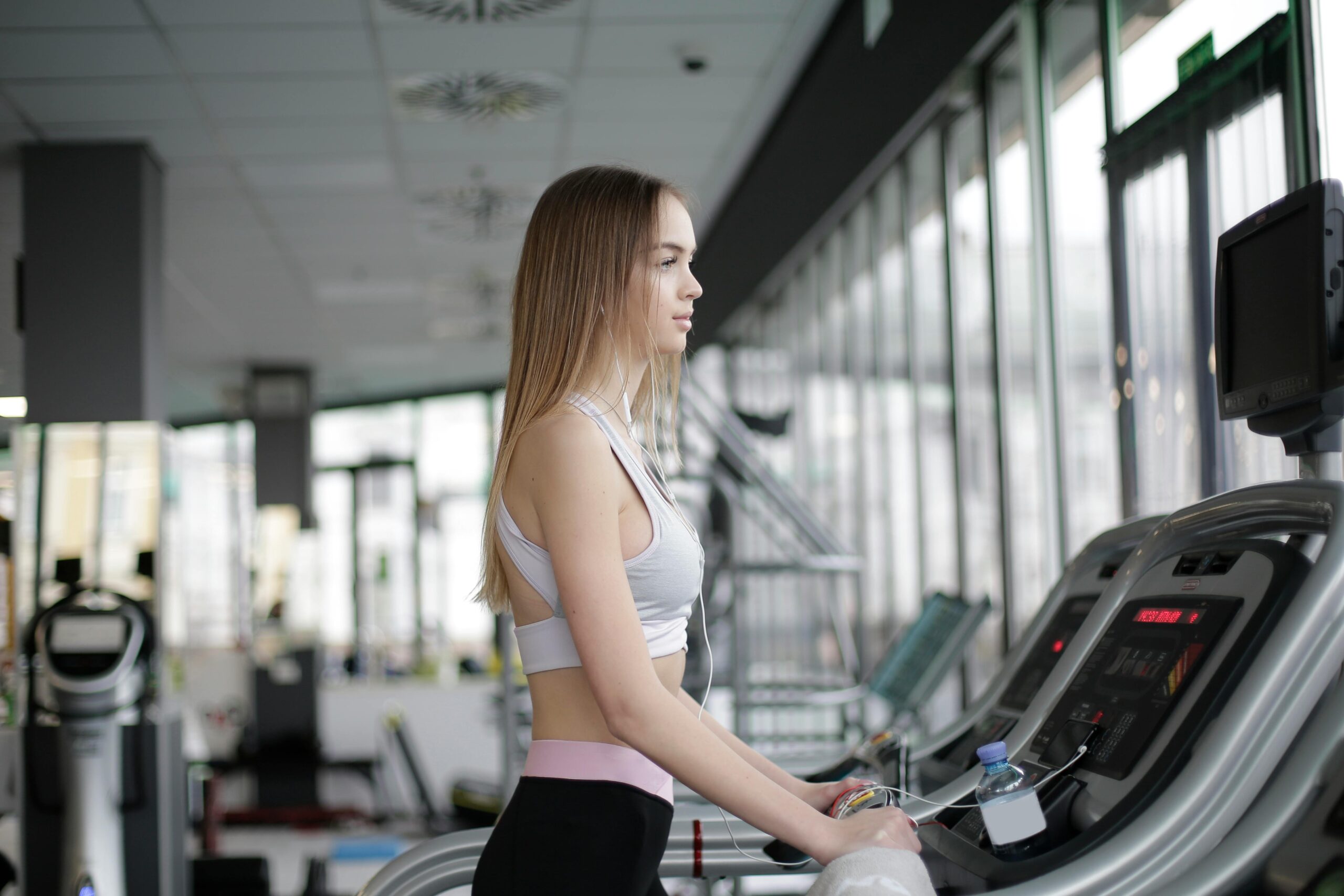 woman exercising